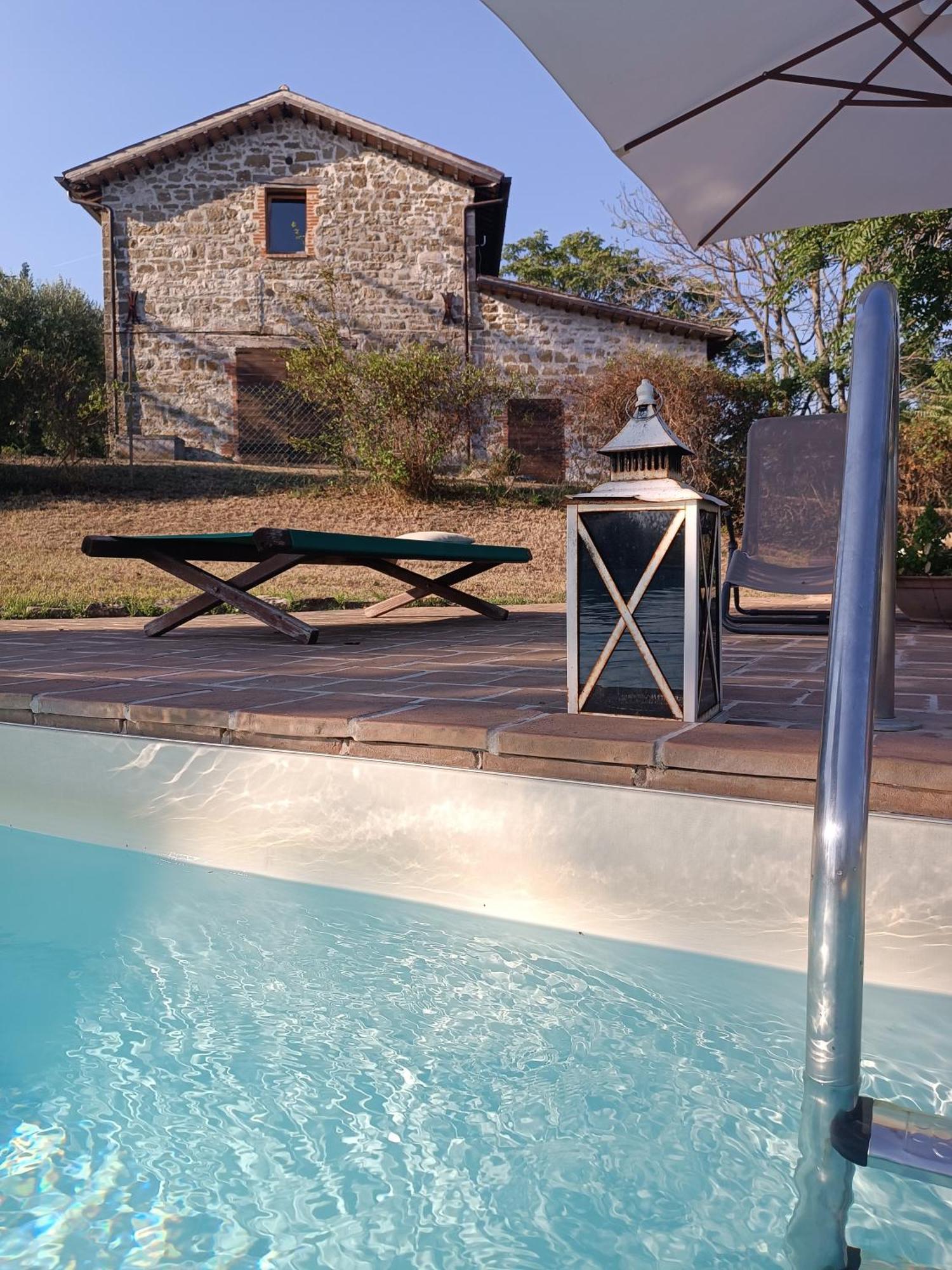 La Brocca Di Valdichiascio Villa Gubbio Luaran gambar